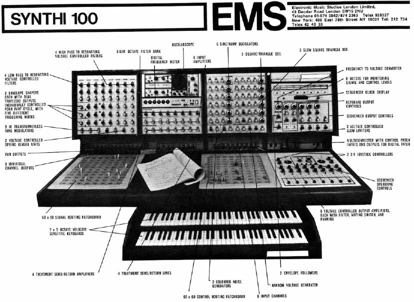 Synthmuseum EMS Synthi 100